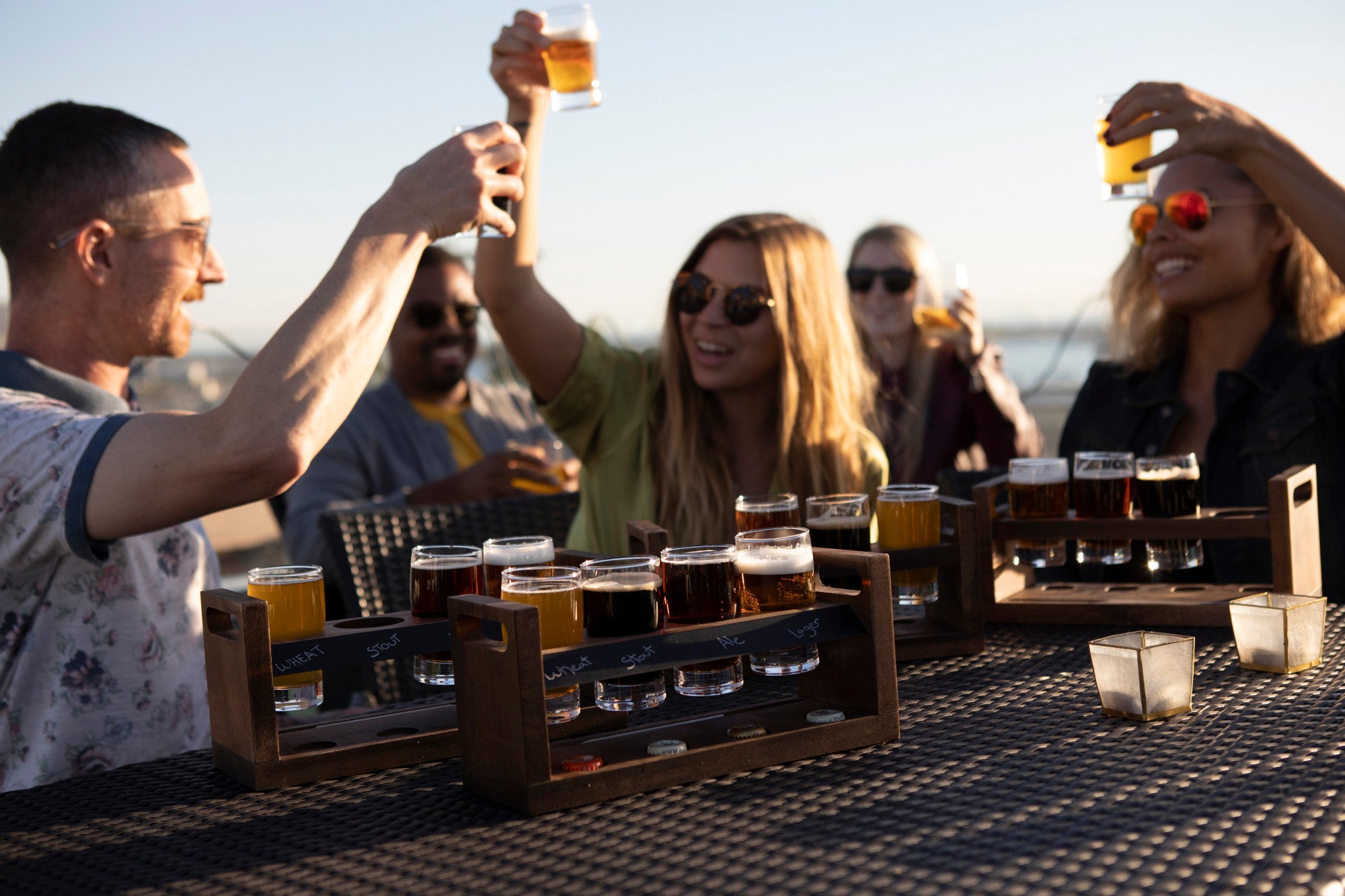 Jacksonville Jaguars - Craft Beer Flight Beverage Sampler