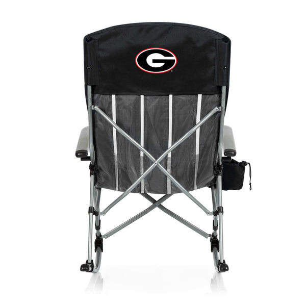 Georgia Bulldogs - Outdoor Rocking Camp Chair