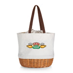 Central Perk - Friends - Coronado Canvas and Willow Basket Tote
