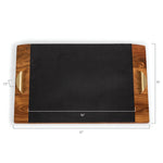 New Orleans Saints - Covina Acacia and Slate Serving Tray