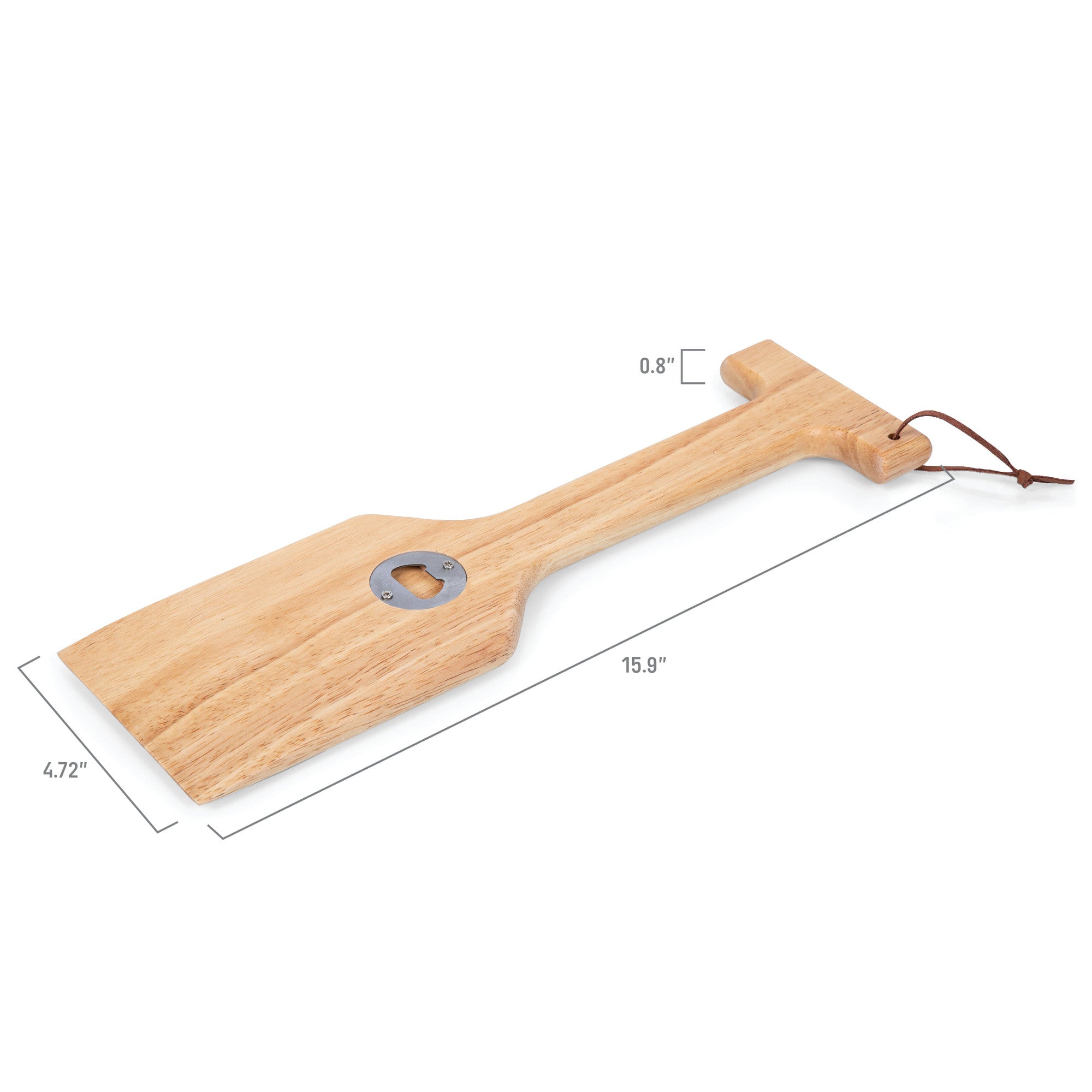 Texas A&M Aggies - Hardwood BBQ Grill Scraper with Bottle Opener