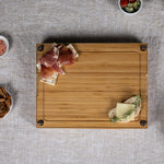 NC State Wolfpack - Concerto Glass Top Cheese Cutting Board & Tools Set