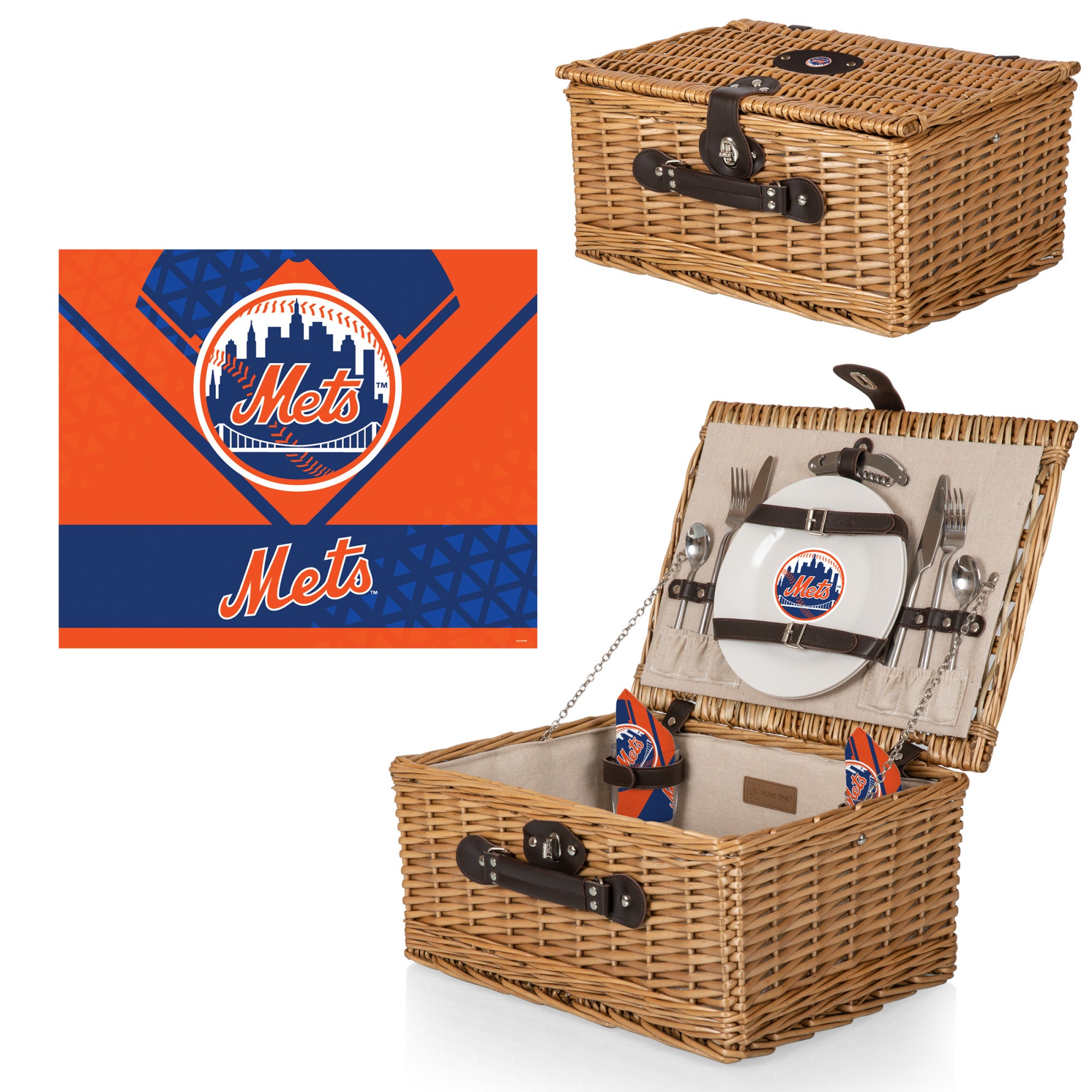 New York Mets - Classic Picnic Basket