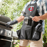 Minnesota Twins - BBQ Apron Tote Pro Grill Set