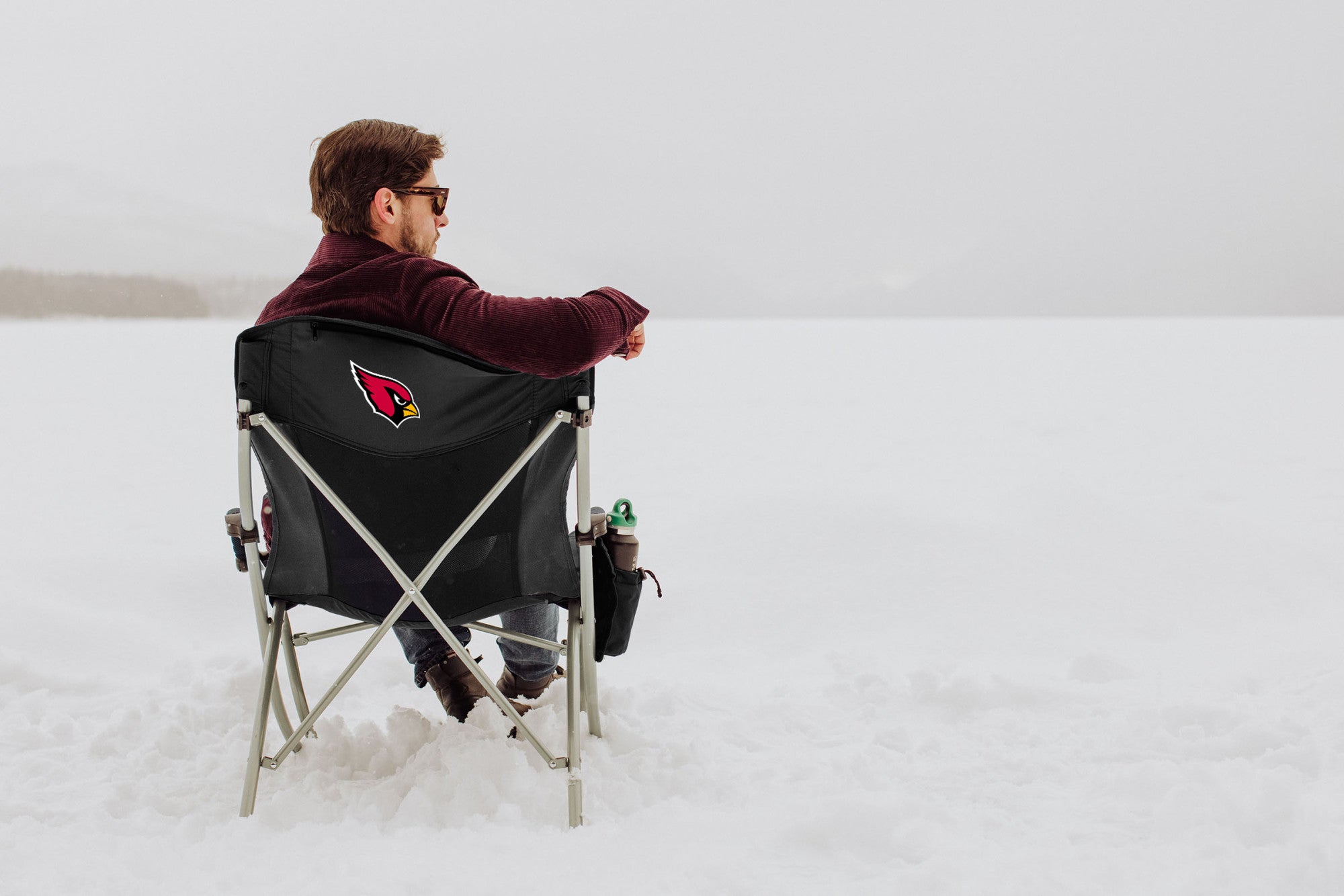 Arizona Cardinals - PT-XL Heavy Duty Camping Chair-Picnic Time Family of Brands
