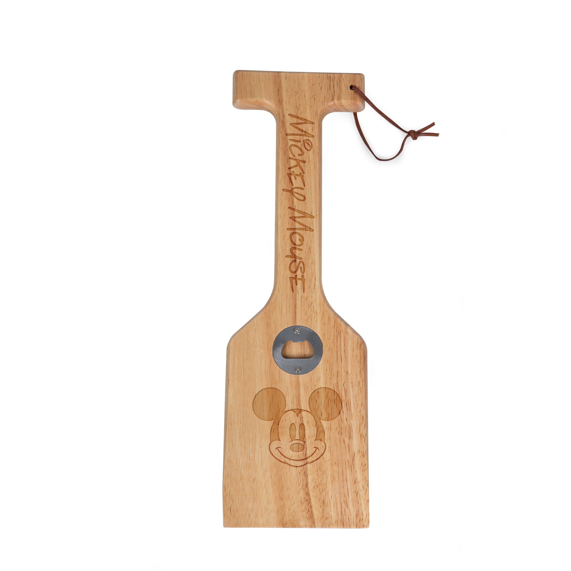 Mickey Mouse - Hardwood BBQ Grill Scraper with Bottle Opener