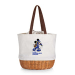 Mickey Mouse - Los Angeles Rams - Coronado Canvas and Willow Basket Tote