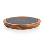 Tampa Bay Rays - Insignia Acacia and Slate Serving Board with Cheese Tools