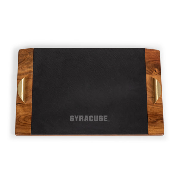 Syracuse Orange - Covina Acacia and Slate Serving Tray