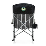 Oakland Athletics - Outdoor Rocking Camp Chair