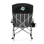 Miami Dolphins - Outdoor Rocking Camp Chair