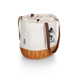 Tennessee Titans Mickey Mouse - Coronado Canvas and Willow Basket Tote
