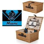 Miami Marlins - Classic Picnic Basket