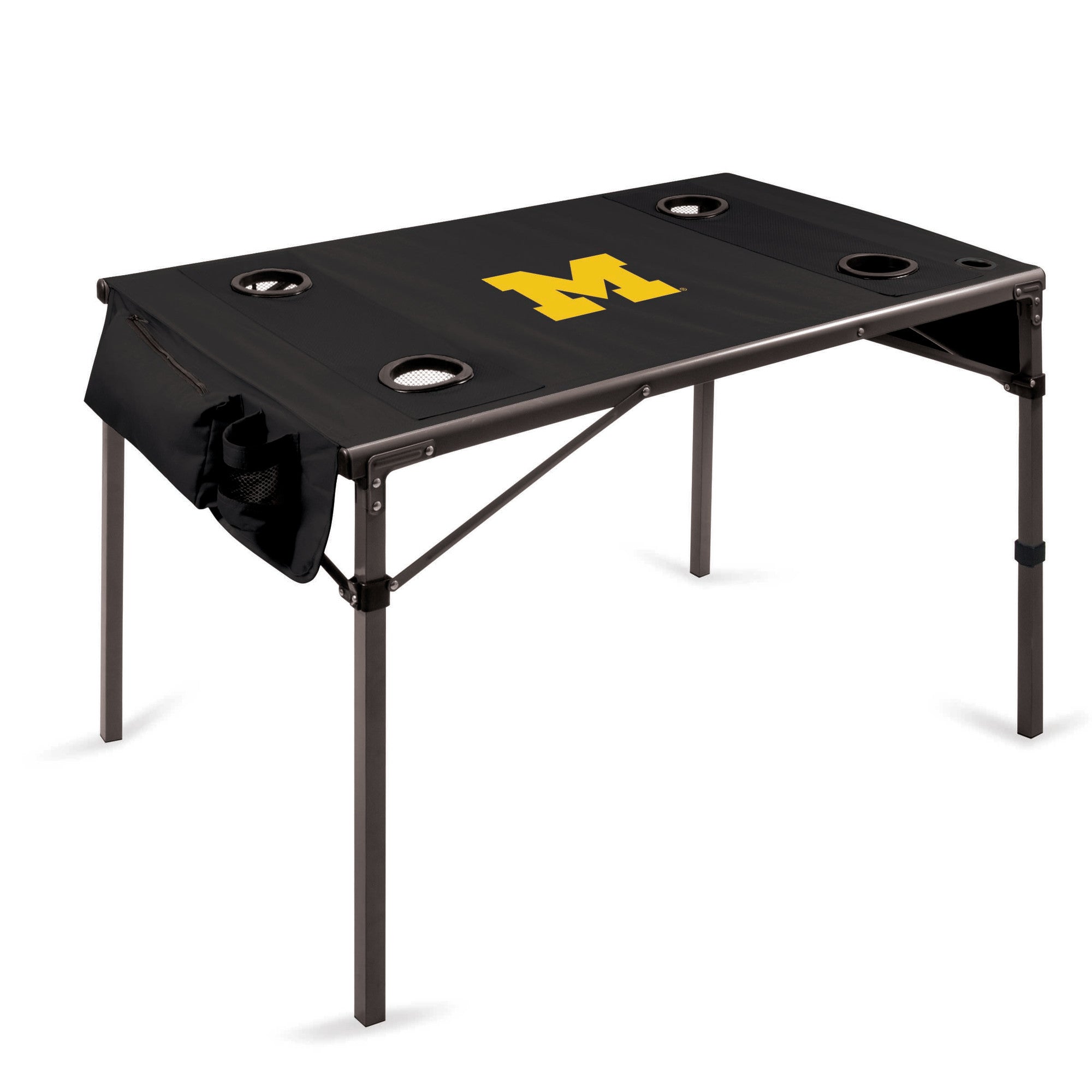 Michigan Wolverines - Travel Table Portable Folding Table