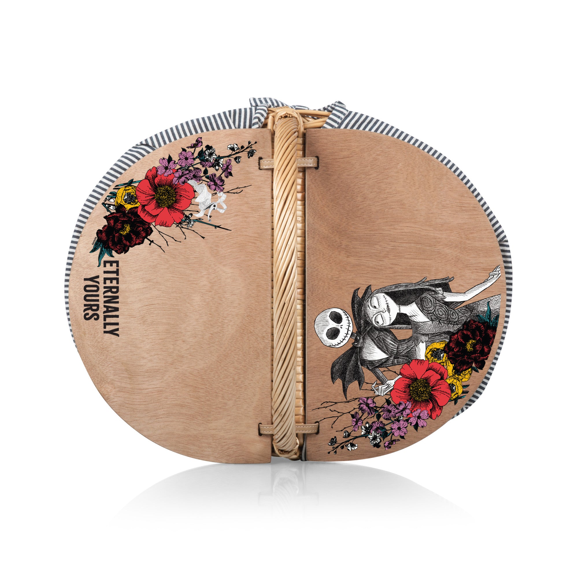 Navy Blue & White Stripe