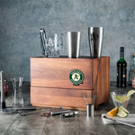 Oakland Athletics - Madison Acacia Tabletop Bar Set