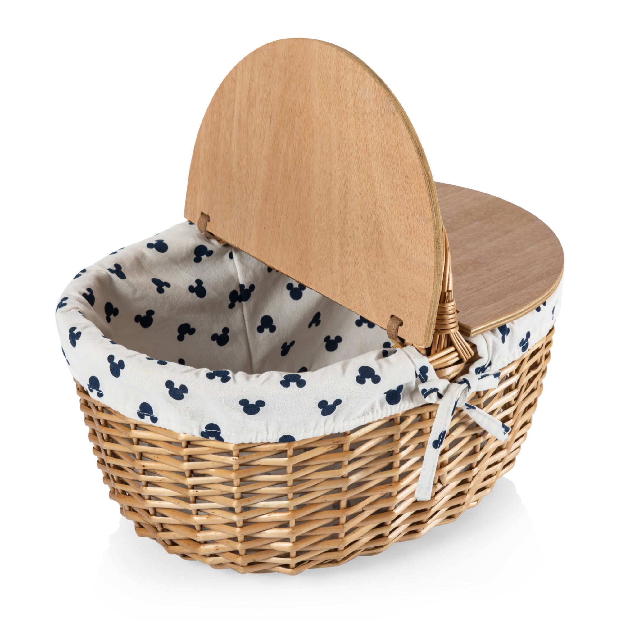 Silhouette - Mickey Mouse - Country Picnic Basket