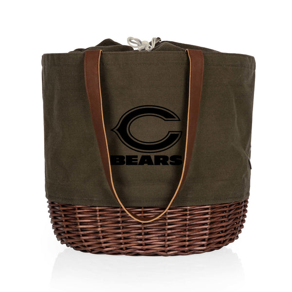 Chicago Bears - Coronado Canvas and Willow Basket Tote