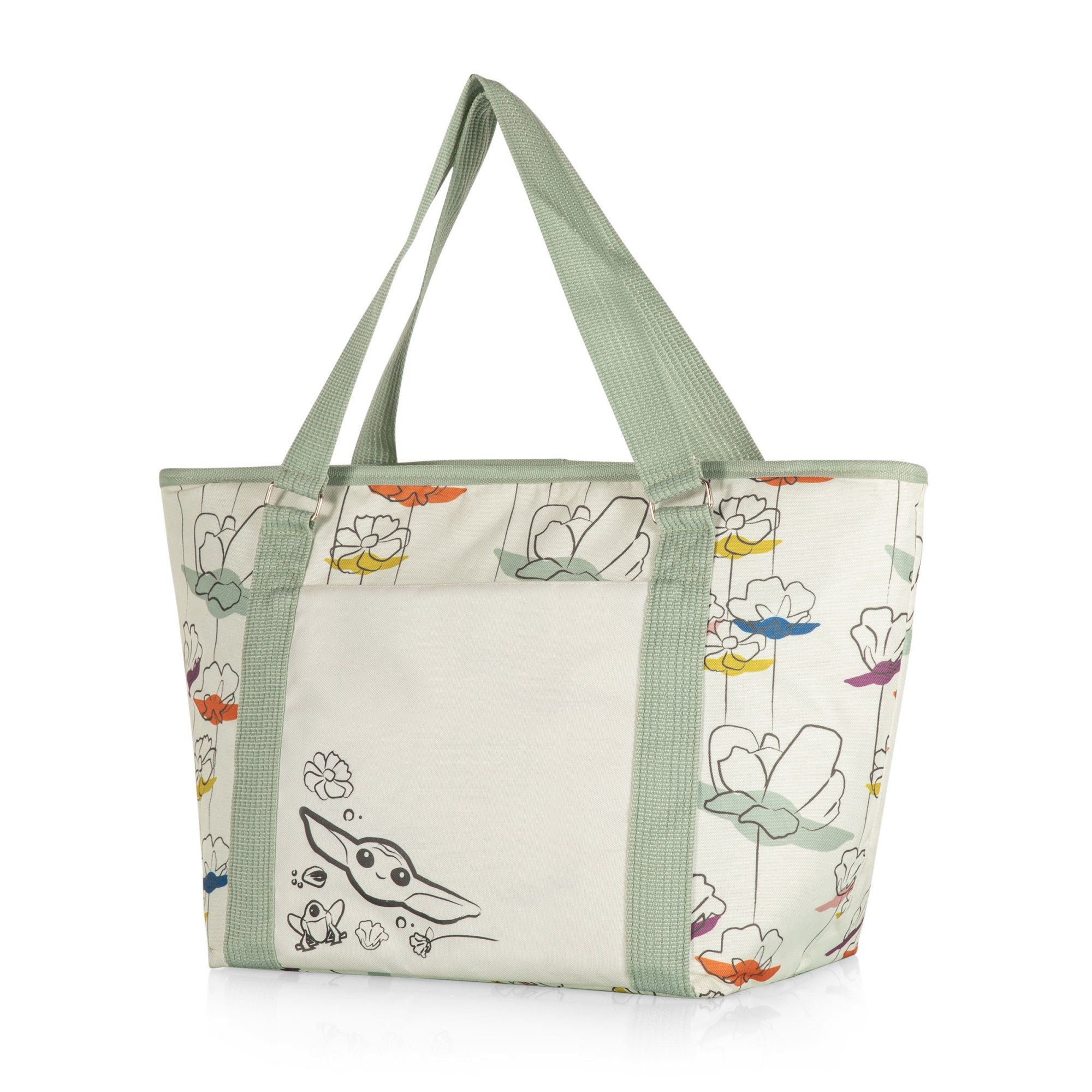 Cream with Floral Pattern