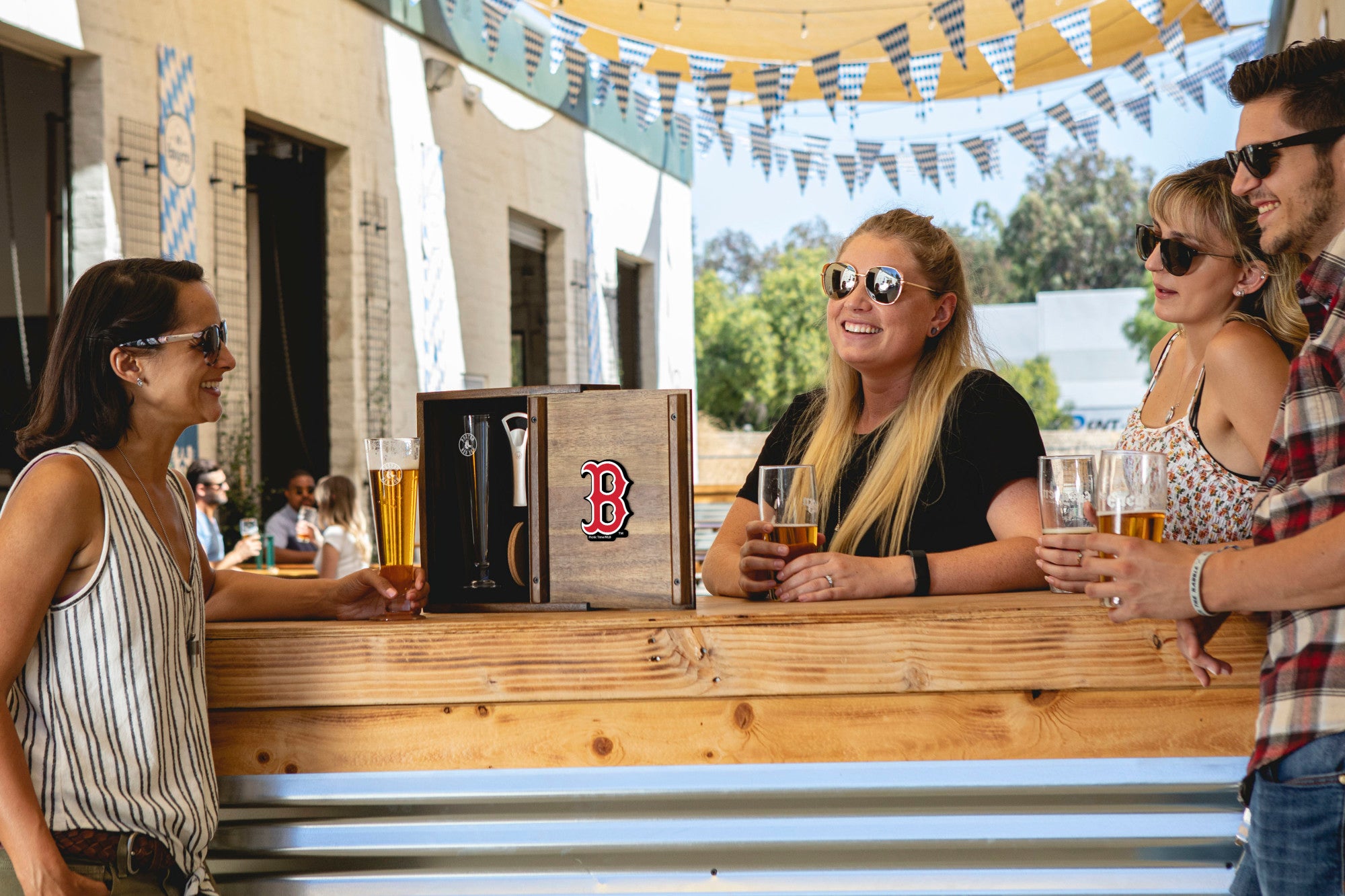 Boston Red Sox - Pilsner Beer Glass Gift Set