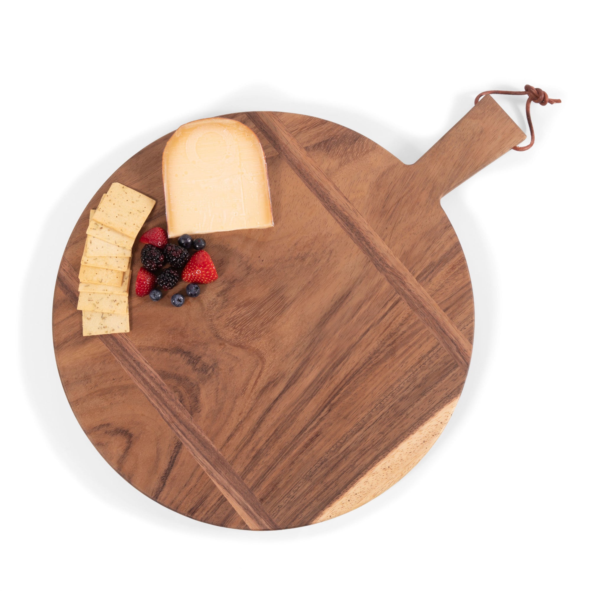 Wooden Circular Paddle Charcuterie Board