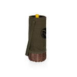 Colorado State Rams - Malbec Insulated Canvas and Willow Wine Bottle Basket