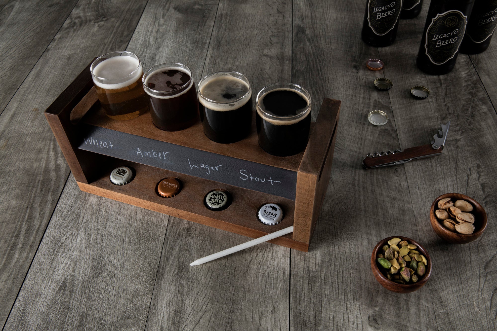 Seattle Seahawks - Craft Beer Flight Beverage Sampler